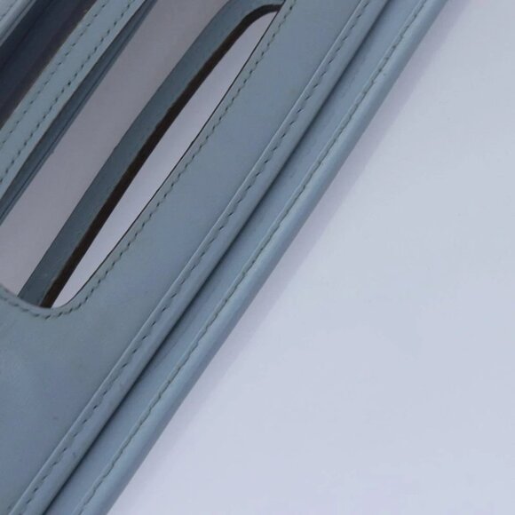 GUCCI Hand Bag Vinyl Light Blue Auth 82716 - Picture 8 of 15